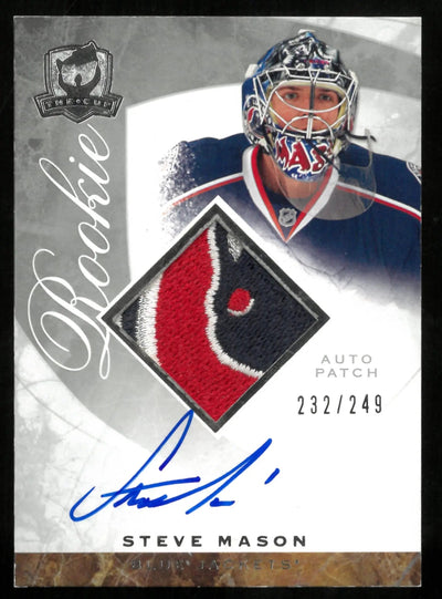 2008-09 Upper Deck The Cup Rookie Patch Auto Steve Mason /249