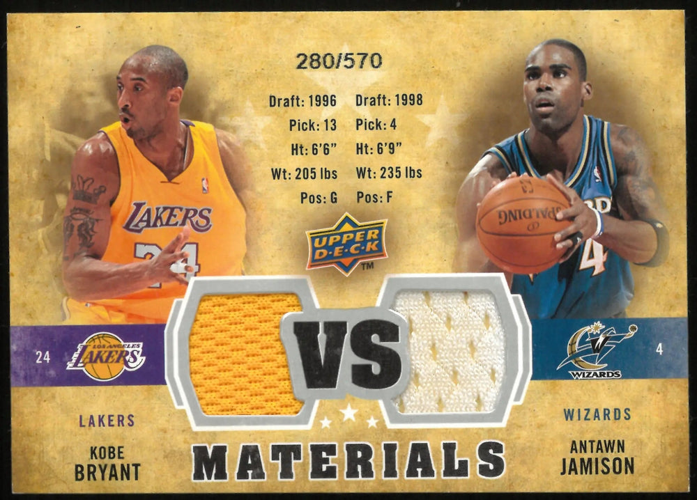 2009-10 Upper Deck Basketball Bryant Jamison Dual Patch /570