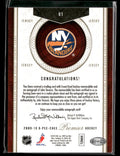 2009 O-Pee-Chee Premier Quad Rookie Patch Auto John Tavares /299