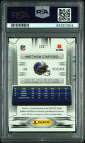 2009 Playoff Prestige Matthew Stafford Draft Day Photo RC Rookie PSA 10