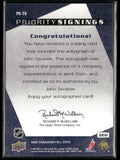 2009 Upper Deck Canadian Fall Expo Rookie Priority Signings John Tavares /25