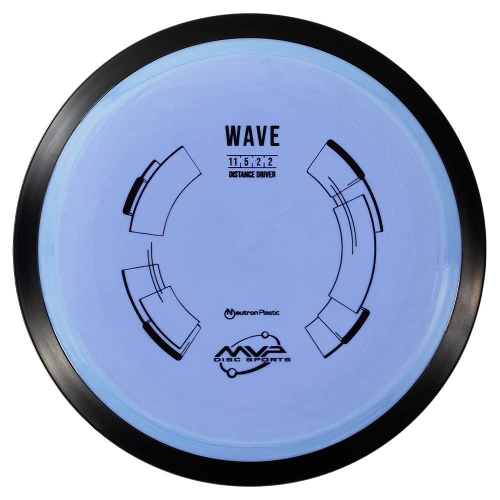 MVP Disc Sports Neutron Wave Disc Golf Distance Driver (Colors May Vary)