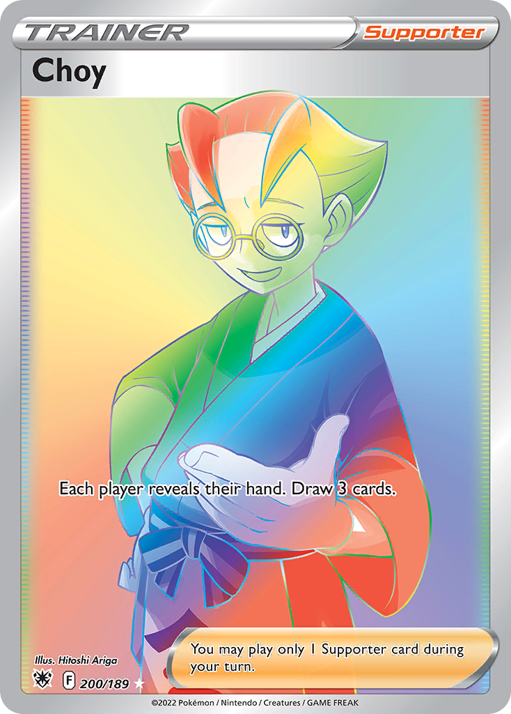 Choy 200 189 Astral Radiance Holofoil