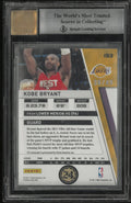 2010 Panini Season Update Signatures Auto Kobe Bryant /49 BGS 9 Auto 10
