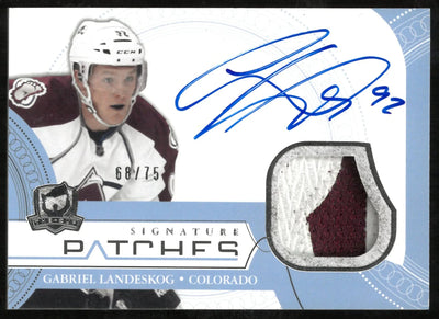 2011-12 Upper Deck The Cup Gabriel Landeskog Patch Auto Autograph