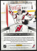 2011 Panini Limited Crease Cleaners Autograph Martin Brodeur Patch Auto /15
