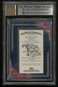 2011 Topps Allen and Ginter Autographs Stan Lee #SLE BGS 9 Auto 10