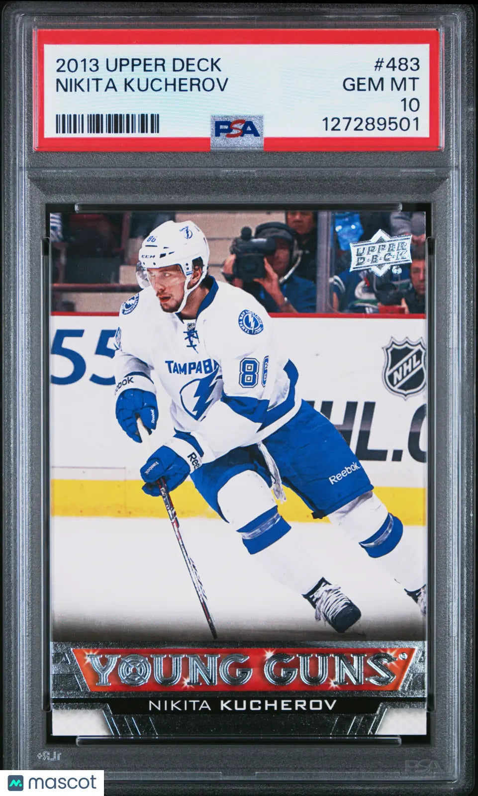 2013-14 Upper Deck Series Two Nikita Kucherov Young Guns RC Rookie PSA 10