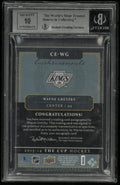 2013 UD The Cup Enshrinements Auto Wayne Gretzky BGS 8.5 Auto 10 /60