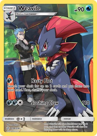 Weavile (Secret) - SM - Cosmic Eclipse
