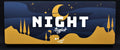 MK Night Typist Warm White LED Double Shot PBT Mechanical Keyboard