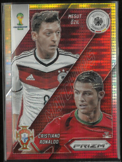 2014 Panini Prizm FIFA World Cup Brazil Cristiano Ronaldo/ Mesut Ozil