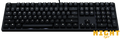 MK Night Typist Warm White LED Double Shot PBT Mechanical Keyboard