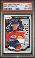 2015-16 O-Pee-Chee OPC Update Connor McDavid RC Rookie PSA 10