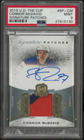 2015-16 UD The Cup Signature Patch Auto Autograph Connor McDavid RC PSA 9 /99