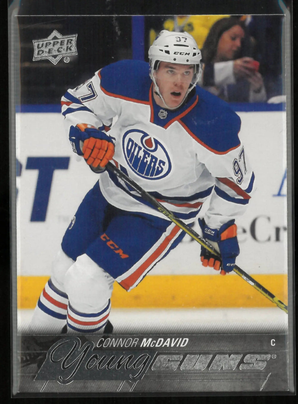 2015-16 Upper Deck Series 1 Young Guns Rookie Connord McDavid RC