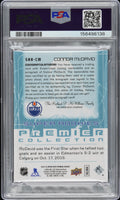 2015 UD Premier Rookie Auto Patch Connor McDavid RC /49 PSA Authentic