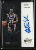 2016-17 Panini Noir Autograph Magic Johnson Auto /75