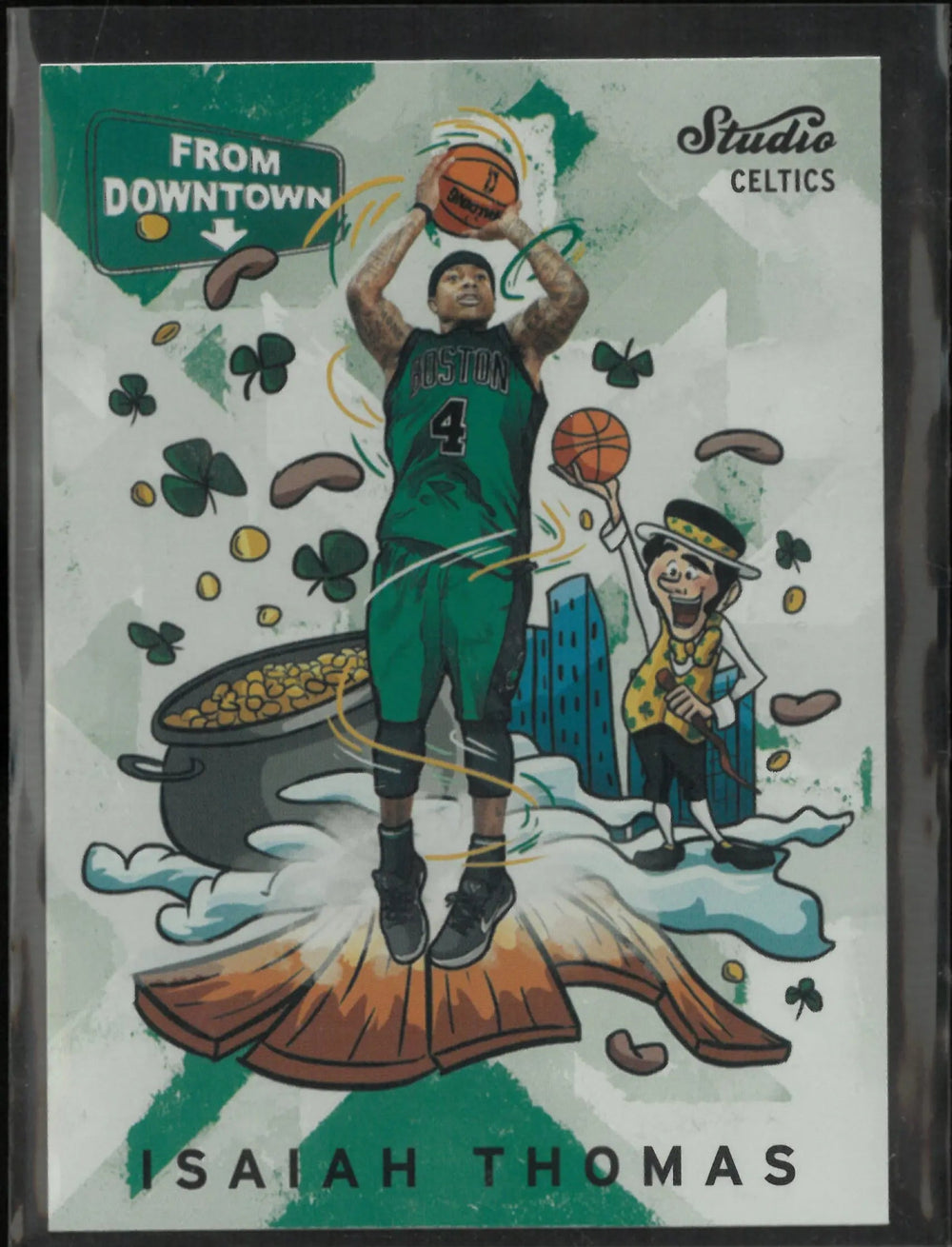 2016-17 Panini Studio From Downtown Isiah Thomas