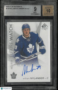 2016-17 UD SP Authentic Future Watch Rookie Auto William Nylander BGS 9 Auto 10