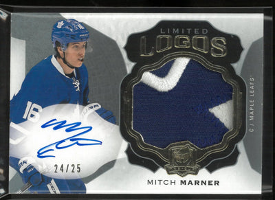 2016-17 UD The Cup Limited Logos RC Patch Autograph Mitch Marner Auto /25