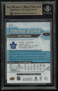2016-17 Upper Deck Series One Auston Matthews Young Guns RC Rookie BGS 9.5