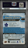2016-17 Upper Deck Series One Auston Matthews Young Guns RC Rookie #201 PSA 10