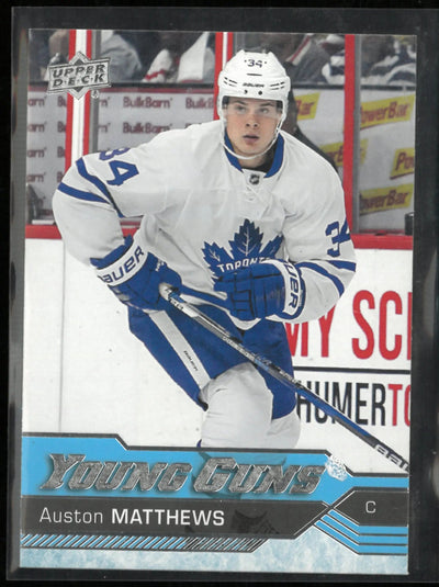 2016-17 Upper Deck Series One Young Guns Auston Matthews
