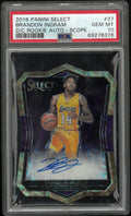 2016 Panini Die-Cut RC Rookie Auto Brandon Ingram Scope PSA 10 /49