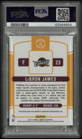 2016 Panini Donruss Jersey Series Patch LeBron James PSA 8
