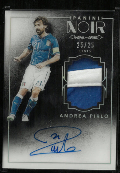 2016 Panini Noir Andrea Pirlo Patch Auto 25/25