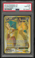 2016 Pokemon XY Evolutions Dragonite EX Full Art PSA 10 106/108