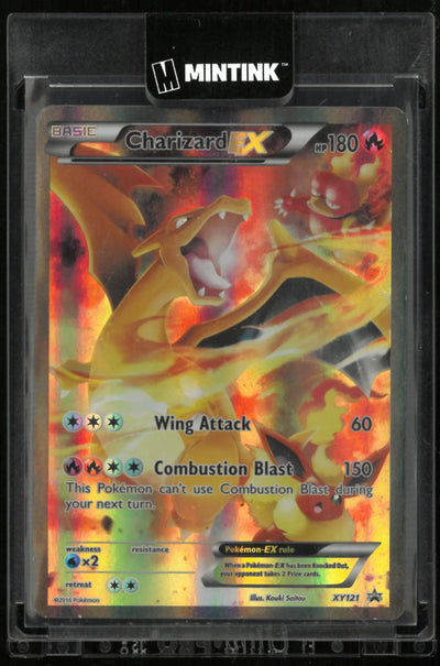 2016 Pokemon XY Promos Charizard EX XY121 LP