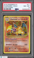 2016 Pokemon Xy Evolutions Charizard Holo Evolutions PSA 8 11/108