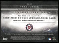 2016 Topps Bowman Inception Baseball Rookie Auto Trea Turner /99