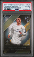 2016 Topps UEFA CL Showcase Road To Victory Gold Cristiano Ronaldo /50 PSA 6