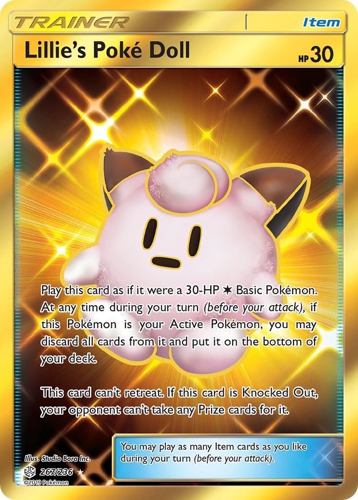 Lillie's Poke Doll (Secret) - 267/236 - (SM - Cosmic Eclipse)