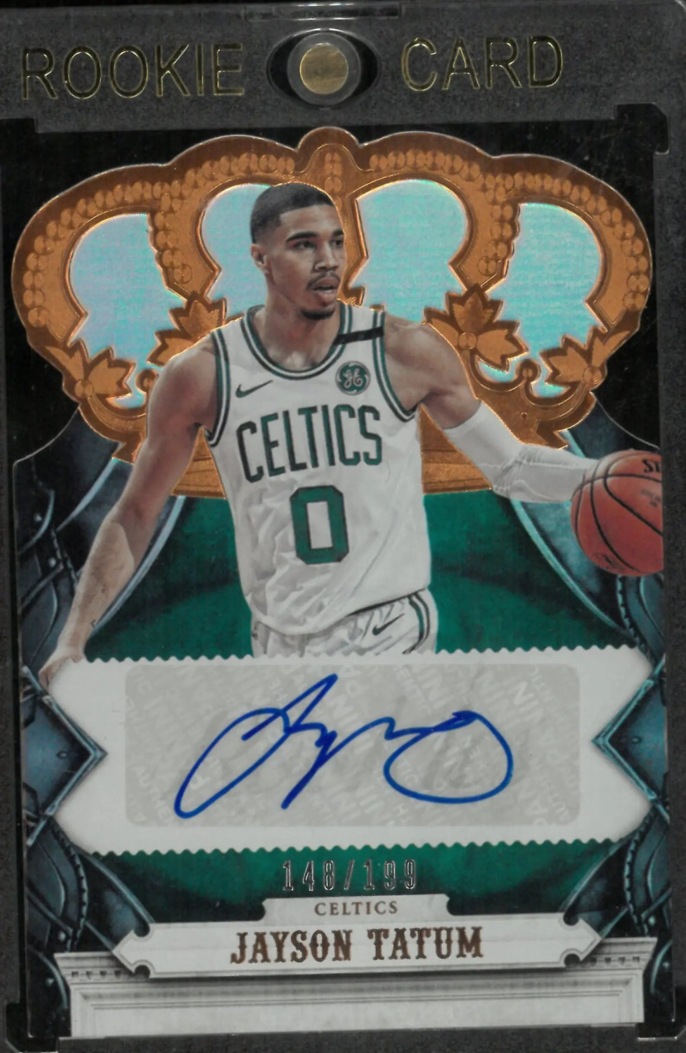 2017 Panini Crown Royale Bronze Jayson Tatum Rookie Auto /199 Die Cut