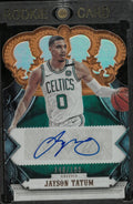 2017 Panini Crown Royale Bronze Jayson Tatum Rookie Auto /199 Die Cut