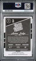 2017 Panini Donruss Optic Aaron Judge Rated Rookie RC PSA 10