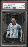 2017 Panini Select Soccer Lionel Messi #76 PSA 10