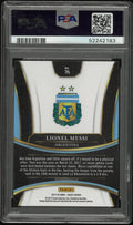 2017 Panini Select Soccer Lionel Messi #76 PSA 10