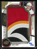 2018-19 Upper Deck Premier Matthew Tkachuk Premier Mega Patch Chest Logo /26