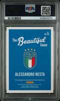 2018 Donruss Beautiful Game Gold Auto Alessandro Nesta /75 PSA 10 Auto 10