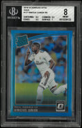 2018 Donruss Optic Aqua Vinicius Junior Rated Rookie RC BGS 8 /149