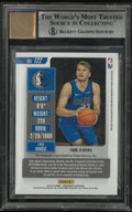 2018 Panini Contenders The Finals Ticket Luka Doncic RC Auto BGS 8.5 Auto 10 /49
