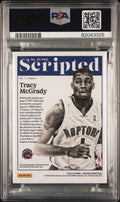 2018 Panini Encased Scripted Signatures Tracy Mcgrady Bronze /12 PSA 10