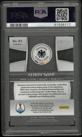 2018 Panini Prizm World Cup Leroy Sane #93 Blue PSA 10