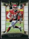 2018 Panini Select Football Concourse White Prizm Patrick Mahomes II /75
