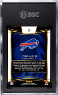 2018 Panini Select Football Rookie Josh Allen RC SGC 10